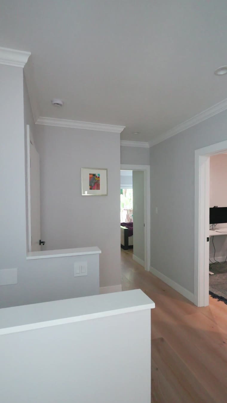 A remodeled house, walking through bright rooms
